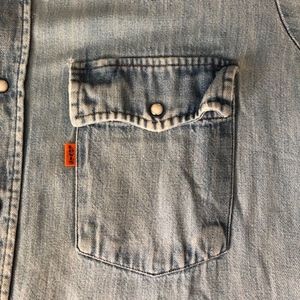 Vintage Levis Orange Tag western s/s shirt
